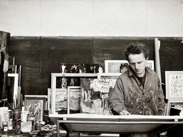 Peter Brüchmann (1932-2016) - Frank Auerbach, Antiek en Kunst, Kunst | Schilderijen | Modern