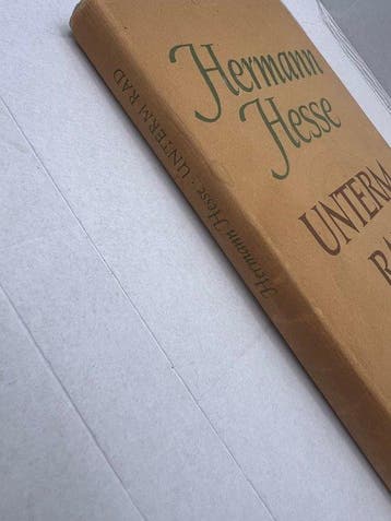 Signed ; Hermann Hesse - Holograph Signed Unterm Rad - 1952