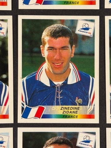 1998 Panini France 98 World Cup, France complete team, Nieuw