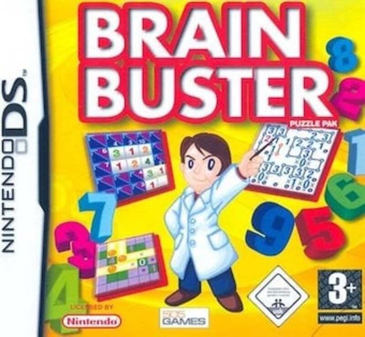 Brain Buster (DS Games), Games en Spelcomputers, Games | Nintendo DS, Zo goed als nieuw, Ophalen of Verzenden
