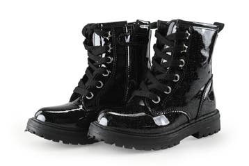 Nelson Veterboots Meisjes in maat 26 Zwart, Kinderen en Baby's, Kinderkleding | Schoenen en Sokken, Verzenden, Jongen of Meisje