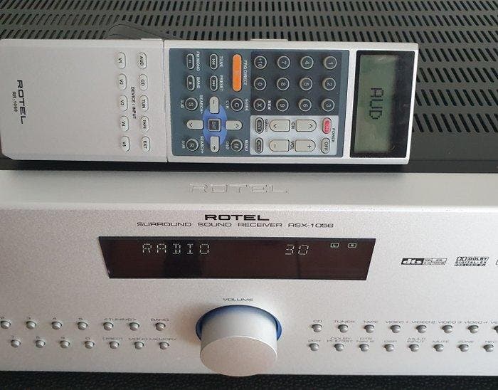 Rotel - RSX-1056 Récepteur stéréo à semi-conducteurs, Audio, Tv en Foto, Radio's