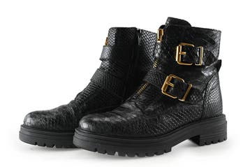 Omoda Biker boots in maat 38 Zwart, Verzenden, Zwart, Omoda, Overige typen