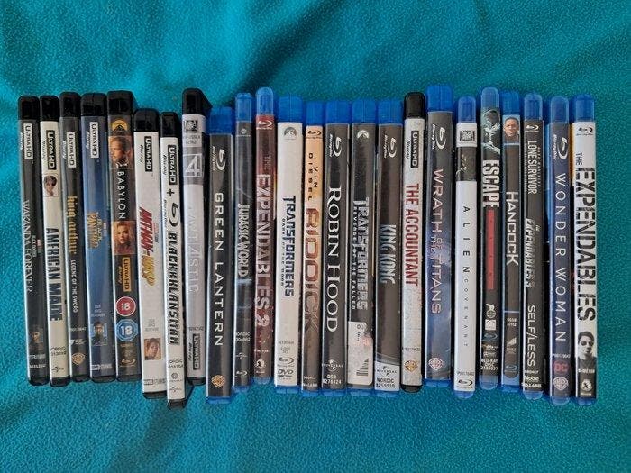 A premium collection of 30 original blu-ray & 4K UHD Movies, Collections, Cinéma & Télévision