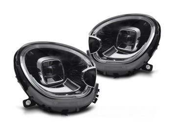 Full LED koplampen Black geschikt voor Mini Cooper R60 R61, Auto-onderdelen, Verlichting, Verzenden, Nieuw, Mini