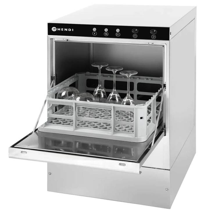 Glazenspoelmachine | Mand 400x400 | Naglanspomp | 230V |, Zakelijke goederen, Horeca | Keukenapparatuur, Nieuw in verpakking, Verzenden