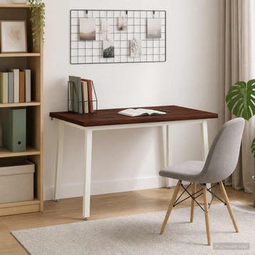 vidaXL 90 x 55 x 75 cm Massief Acacia Hout Donkerbruin en, Huis en Inrichting, Verzenden, Nieuw