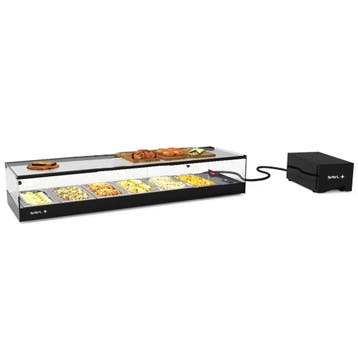 Tapasvitrine | LOGIC | Zwart | 6x 1/3 GN | +2°C/+6°C |, Verzenden, Nieuw in verpakking