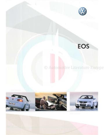 2005 VOLKSWAGEN EOS BROCHURE DUITS, Boeken, Ophalen of Verzenden, Nieuw