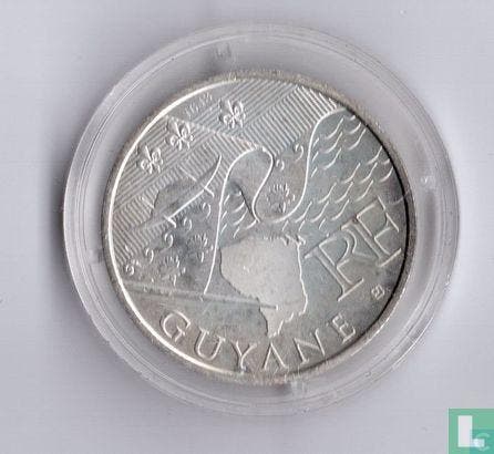Frankrijk 10 euro 2010 Guyane, Postzegels en Munten, Munten | Europa | Euromunten, Losse munt, 10 euro, Goud, Zilver, Frankrijk