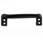 Raamgreep Haags model 100mm ijzer zwart, Nieuw