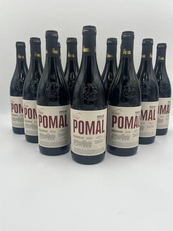 2018 Bodegas Bilbainas, Vin Pomal - Rioja Reserva - 12, Verzamelen, Wijnen, Nieuw