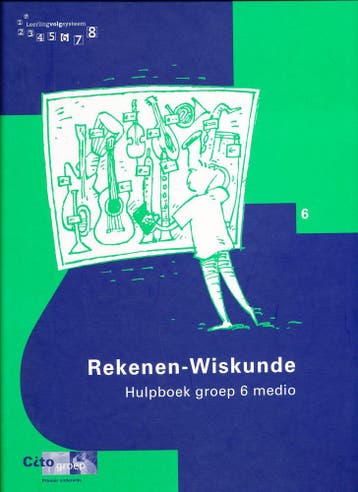 CITO/LOVS Rekenen-Wiskunde hulpboek groep 6 medio, Verzenden, Nieuw