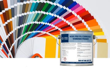 Wixx PRO PU Corrosiewerende Roestwerende Primer Mengkleur 5L, Verzenden, Nieuw