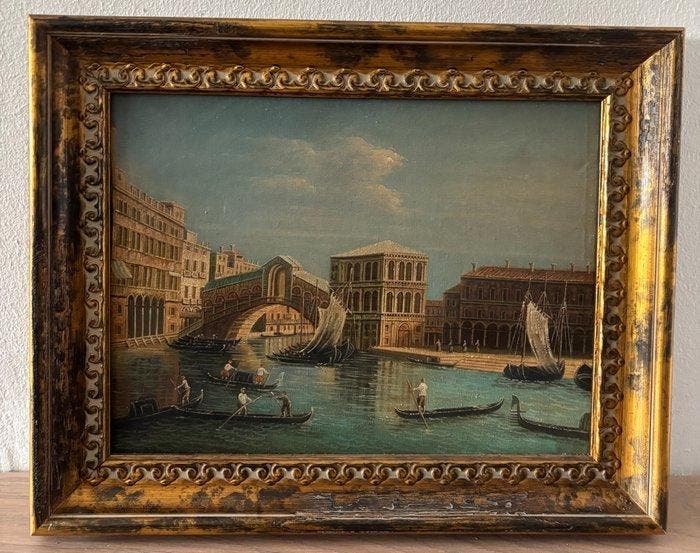 Italiaanse school (XX) - Venezia, Antiek en Kunst, Kunst | Schilderijen | Klassiek
