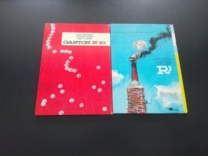 Gaston T9 et TR2 - Le cas Lagaffe + Le bureau des gaffes en, Livres, BD