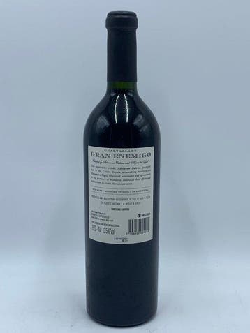 2019 Gran Enemigo Gualtallary Single Vineyard Cabernet Franc, Nieuw