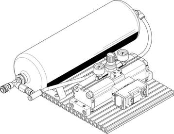 Festo Surpresseur QS-12 Entrée 2-8/Sortie 4-16bar - 552935, Verzenden, Nieuw