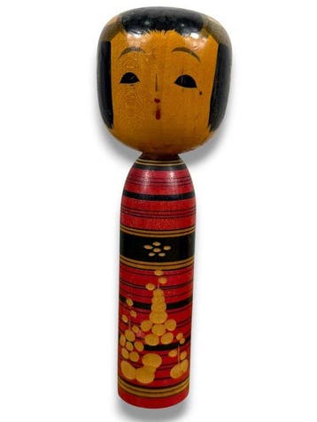 Lot de 3 kokeshi - Bois - Katsumi Sasaki et Seizan - Japon -, Antiek en Kunst