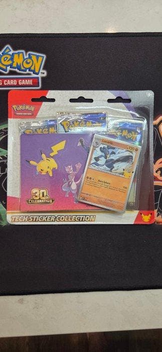Pokémon - 2 Blister pack - Tech Sticker Collection - Various
