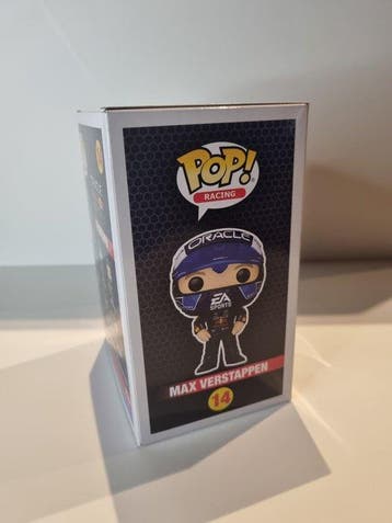 Funko - Funko Pop Racing Red Bull #14 Max Verstappen Special, Antiek en Kunst
