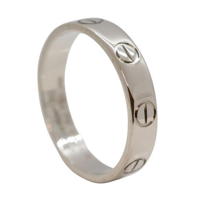 Cartier - Ring - LOVE small model - 18 karaat Witgoud, Bijoux, Sacs & Beauté, Bagues
