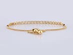 Armband - 14 karaat Geel goud - 2.08ct. tw. Diamant