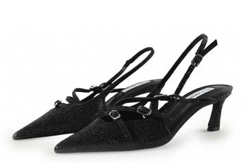 Steve Madden Slingbacks in maat 37 Zwart, Verzenden