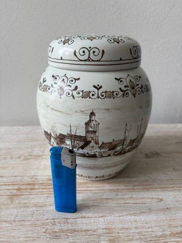De Porceleyne Fles - Conteneur - Delft Braun - boîte à thé