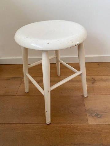 Kruk - Vintage - Atelierkruk / Pianokruk - Schilderskruk -