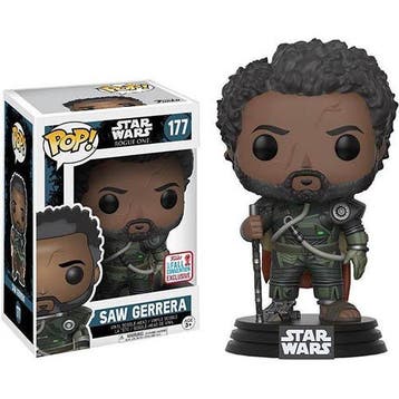 Funko Pop Star Wars Saw Gerrera  Hair NYCC  177 Rogue One, Collections, Verzenden