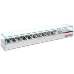 Gekoelde structuur GN 11x1/3, 1x1/9, met rechte ruit, Verzenden, Nieuw in verpakking, Koelen en Vriezen
