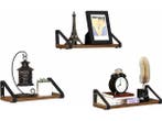 Veiling - iBella Living industriële wandplanken set van 3, Huis en Inrichting, Woonaccessoires | Wandplanken en Boekenplanken