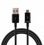 1 Meter Gecertificeerd Kabel Micro USB Kabel Datakabel, Verzenden, Nieuw