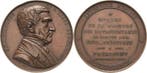 Brons medaille 1853 Belgie-koenigreich Leopold I 1830-1865, Verzenden, België