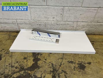 HCB acier inoxydable Etagère murale 100 x 40 cm Horeca, Verzenden