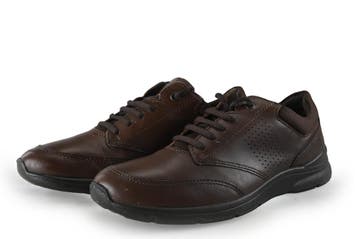 Ecco Veterschoenen in maat 41 Bruin, Kleding | Heren, Schoenen, Ecco, Bruin, Verzenden, Zo goed als nieuw