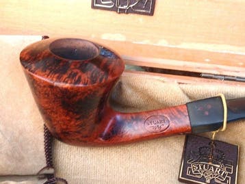 STUART 1984 CON SCATOLO E SACCHETTO - Pipe - Bruyère, Nieuw