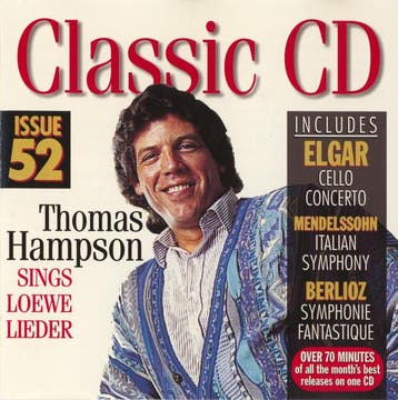 Various - Classic CD 52 - Thomas Hampson Sings Loewe Lieder, Verzenden, Gebruikt