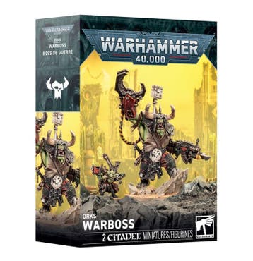 Orks Warboss (Warhammer nieuw), Hobby en Vrije tijd, Wargaming, Ophalen of Verzenden, Nieuw