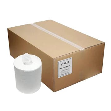 Centerfeedrol (Midi) | FSC-Cellulose (1-Laags) | Wit |, Verzenden