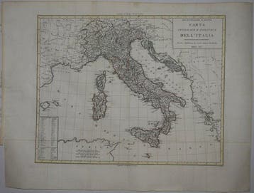 Italië - Italië; Carlo Antonio Barbiellini - Carta Generale