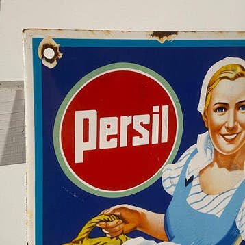 PERSIL - Reclamebord - 30x20cm - Gemaakt van een dikke