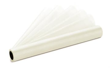 Witte Pastel Organza Stof 36cm 9m, Hobby en Vrije tijd, Verzenden, Nieuw