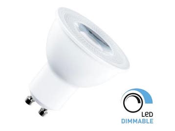 Veiling - 50x 7W GU10 LED Spot Dimbaar met lens 6500K