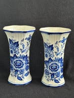 Decoratief ornament (2) - Royal Delft Blauw Handwerk -, Antiek en Kunst