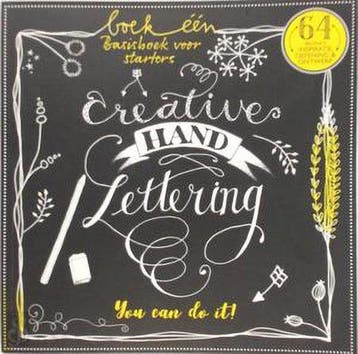 Creative Handlettering Boek 1 + 1 x A6 Handlettering, Verzenden, Zo goed als nieuw