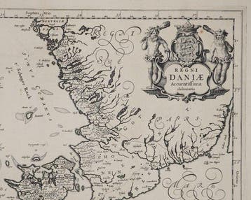 Danemark; C. Allard - Regni Daniae Accuratissima delineatio