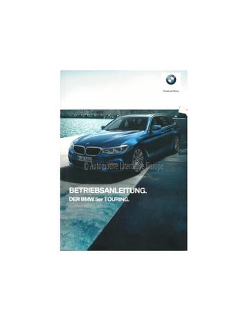 2018 BMW 5 SERIE TOURING INSTRUCTIEBOEKJE DUITS
