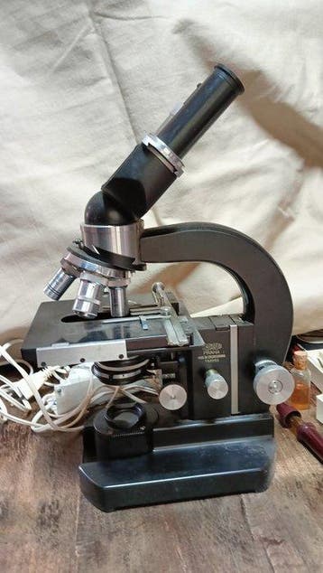 Binocular compound microscope - Praha Laboratory - Quadruple